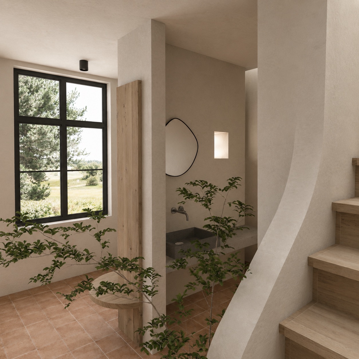 Interieur vakantiewoning